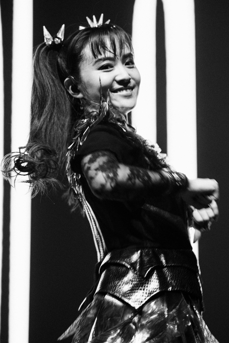 On stage media image