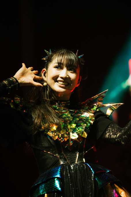 On stage media image