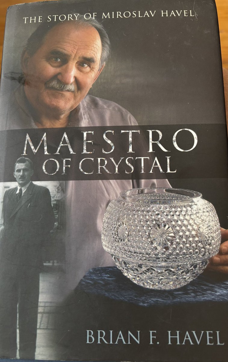 Val Flynn (@flynn_val) on Twitter photo The detective in me found the photo… in Maestro of Crystal (2005) by Miroslav’s son and my old schoolmate, Brian Havel. Still a great read. 👓📖 <a href="/BFHavel/">Brian F Havel</a> <a href="/timelesscolours/">Timeless Colours</a> #WaterfordCrystal #IrishDesign #Waterford The detective in me found the photo… in Maestro of Crystal (2005) by Miroslav’s son and my old schoolmate, Brian Havel. Still a great read. 👓📖 <a href="/BFHavel/">Brian F Havel</a> <a href="/timelesscolours/">Timeless Colours</a> #WaterfordCrystal #IrishDesign #Waterford