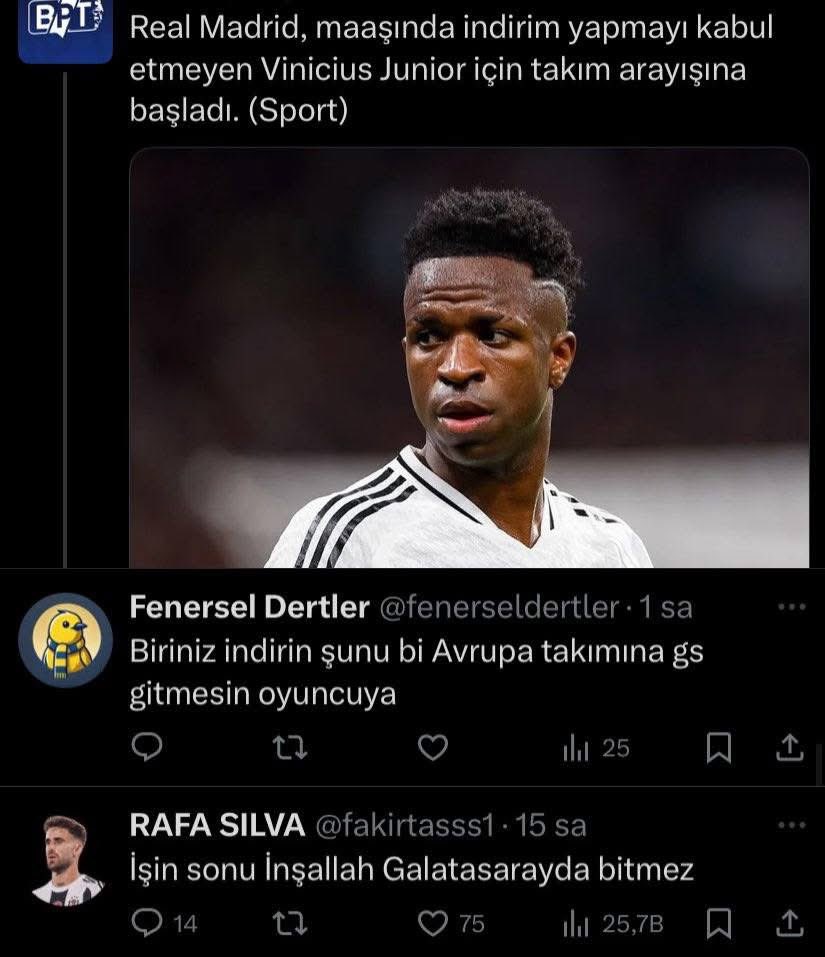 Gündem dışı olacak ama ne yapalım gülümseyin birazcık,,,
Bu korku da onlara yeter değilmi sevgili <a href="/DrMetinCakir/">Dr.Metin Çakır</a> hocam 😊😊😊