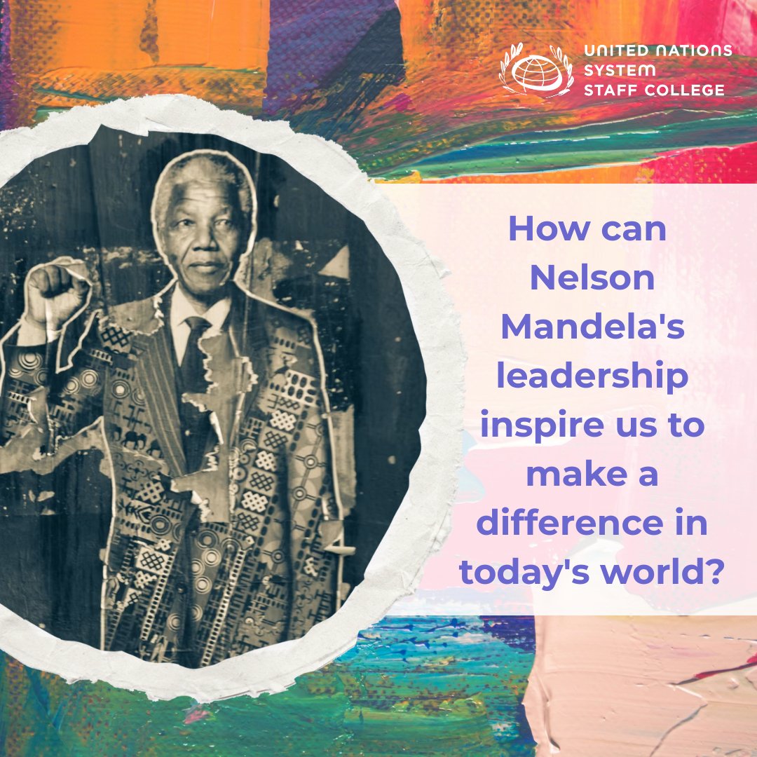 United Nations System Staff College (@unssc) on Twitter photo In honour of #MandelaDay2025, the <a href="/NelsonMandela/">NelsonMandela</a> Foundation and <a href="/UNSSC/">United Nations System Staff College</a> are proud to unveil a new self-paced learning module exploring the leadership & legacy of one of the world’s most inspiring changemakers.
Available now, FREE of charge: unssc.org/courses/nelson…
#NelsonMandela In honour of #MandelaDay2025, the <a href="/NelsonMandela/">NelsonMandela</a> Foundation and <a href="/UNSSC/">United Nations System Staff College</a> are proud to unveil a new self-paced learning module exploring the leadership & legacy of one of the world’s most inspiring changemakers.
Available now, FREE of charge: unssc.org/courses/nelson…
#NelsonMandela