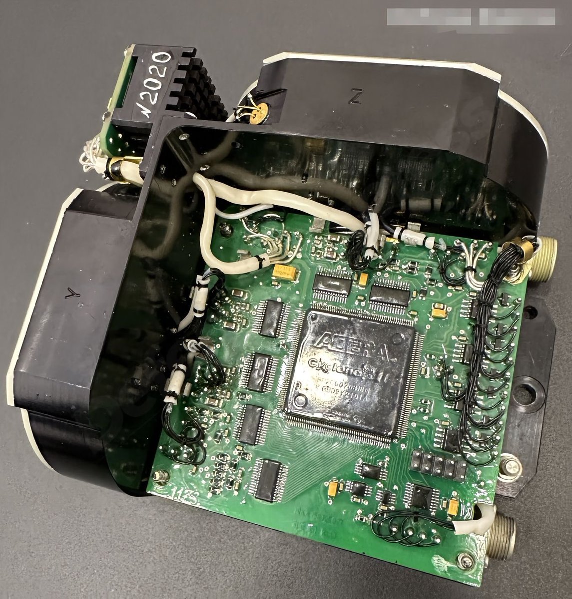 FPGAX_'s tweet image. Teardown of the Fiber Optic Gyroscope from the Russian Soyuz Spacecraft