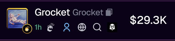 1_danib's tweet photo. #grocket beta $cputer

first gamble of the day, grok said it's legit tech so it feels undervalued at $30k

8m75ym1dYaG3yHAK5gBSrF6QJjykABzz3JUD5gMNbonk https://t.co/8mozgyAlsk