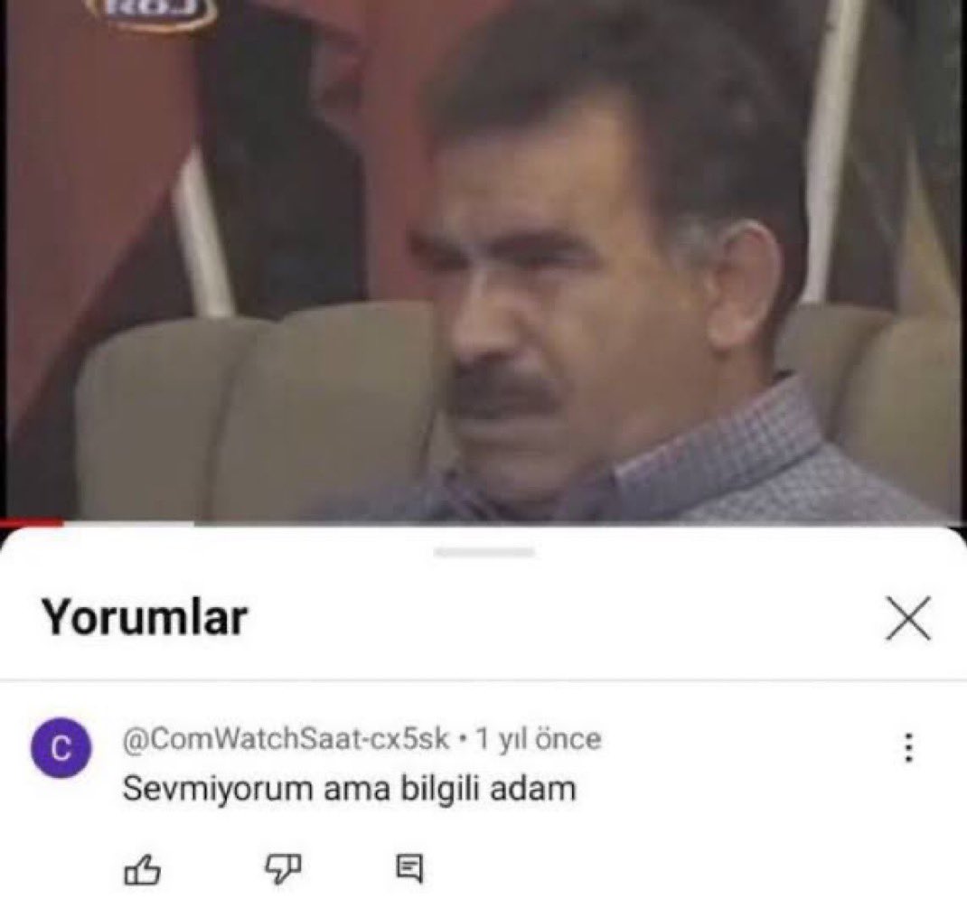 Bu yorumu Feti bey mi attı acaba