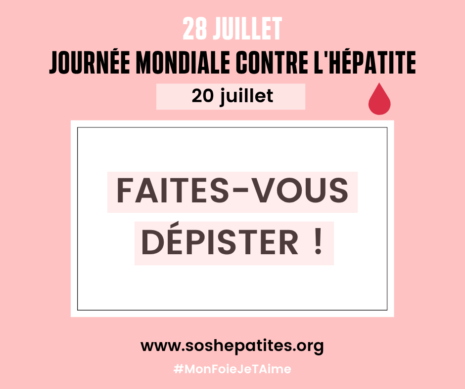 🩸10 bonnes raisons de se faire #dépister : transfusion, drogues, opération, hospitalisation, quelqu'un de votre entourage est porteur du virus de l’hépatite B ou C, examens médicaux transcutanés, acupuncture, piercing ou tatouage, incarcération. 
-&gt; soshepatites.org/pourquoi-se-fa…