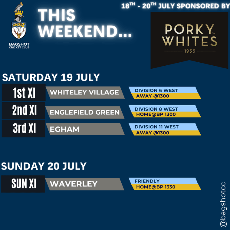 Bagshot Cricket Club tweet media