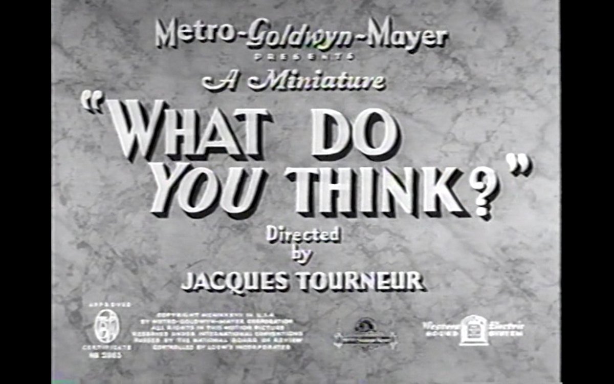 lesenfants17811's tweet image. What Do You Think? (Jacques Tourneur, 1937)
drive.google.com/drive/folders/…