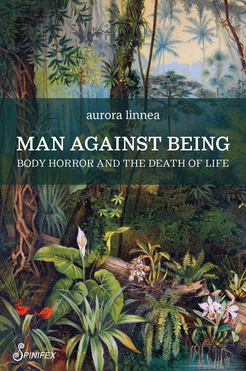 spinifexpress's tweet image. aurora linnea: "Men hate life. By 'life', I mean the substance of creation, the creatures that men themselves are, their existence as bodies and the matter from which their bodies are made."
Order your copy of Man Against Being: spinifexpress.com.au/shop/p/9781922…