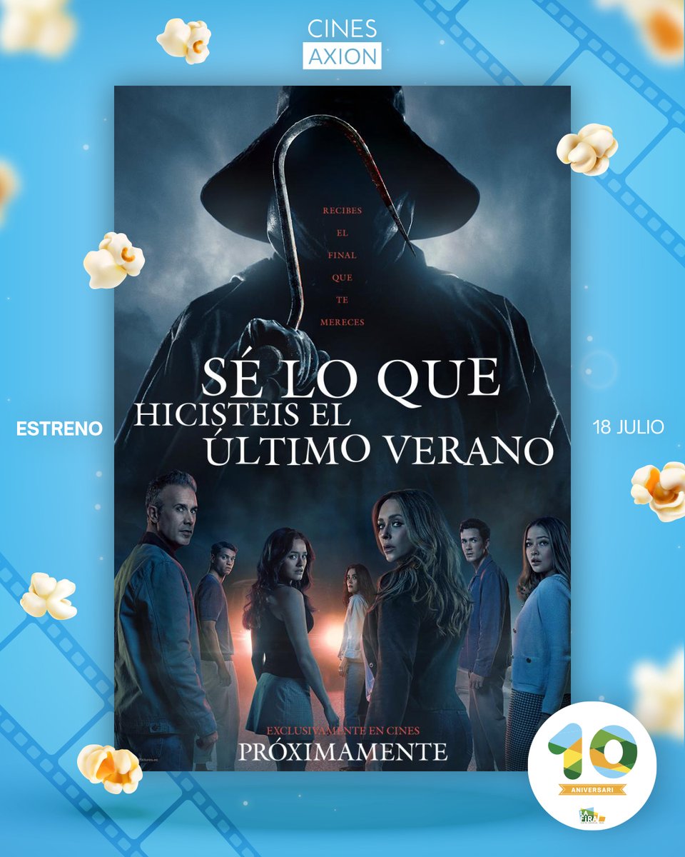 Aquest 18 de juliol arriba el millor del cinema a <a href="/Cines_AXION/">Cines AXION Reus</a>  de La Fira! 🍿📽️