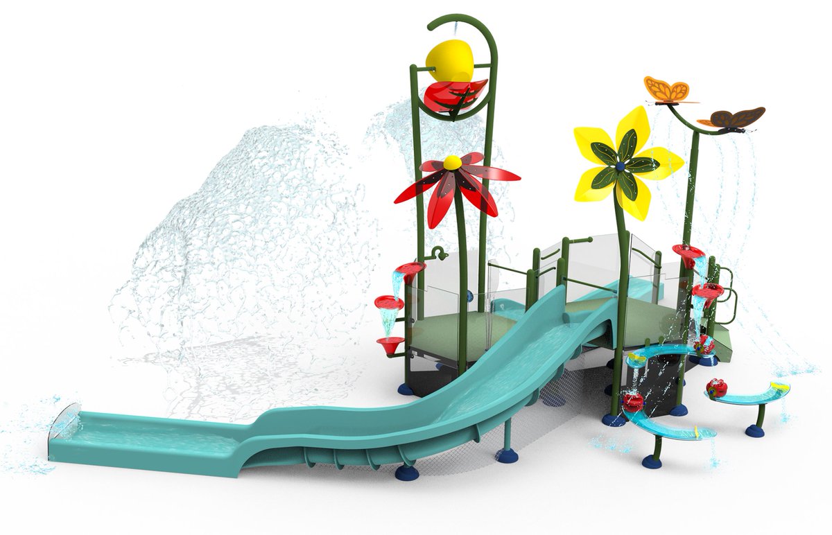 UST_waterplay's tweet image. Our Elevations™ come in all themes, shapes and sizes; providing climbing, sliding and interactive water features to entertain a multitude of water players at every given time. The Elevations™ below pleases all in its fun and its connection to nature. #elevations #multilevelplay