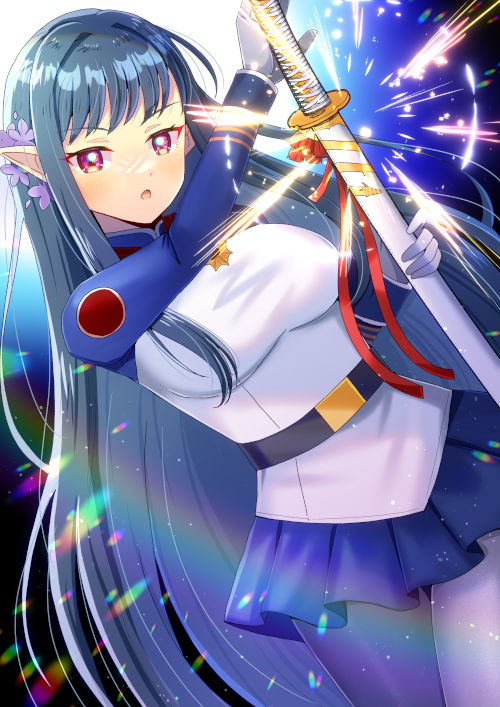 「クライアントさんのOC、Aikoさんを描かせて頂きました! リクエスト有難うござ」|ヒヨヨ@skeb募集中のイラスト