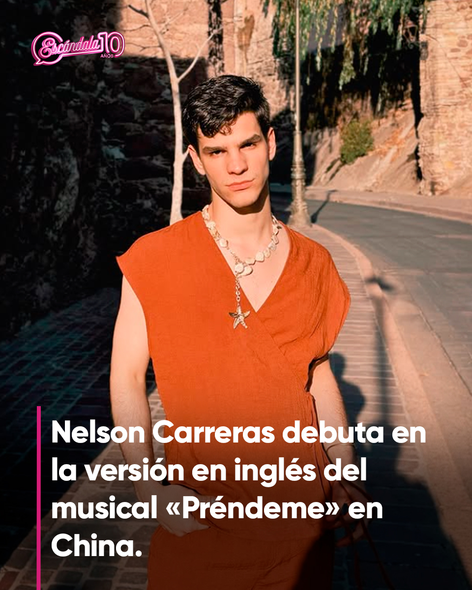 En lo más leído de la semana:

El actor y cantante Nelson Carreras formará parte de la versión internacional del musical «Préndeme» en el continente asiático. 👏👏👏🎭🎭
👇👇👇
escandala.com/nelson-carrera…
