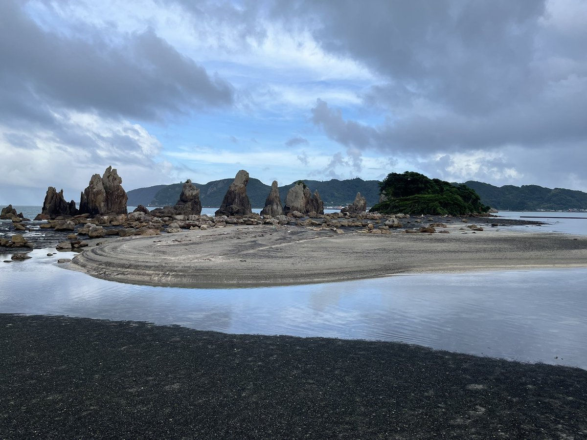 すごい岩だらけの所あったから、降りた笑