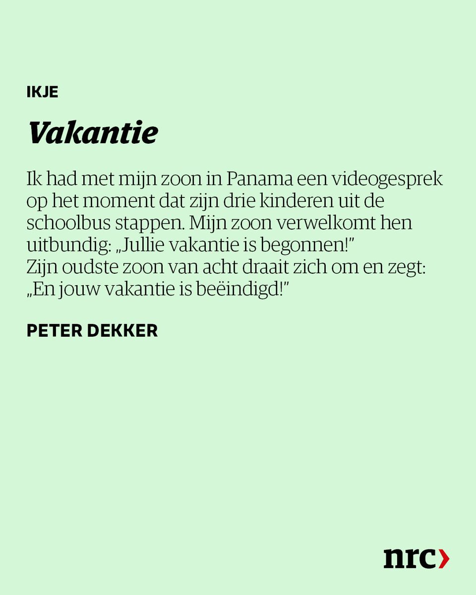 NRC tweet media