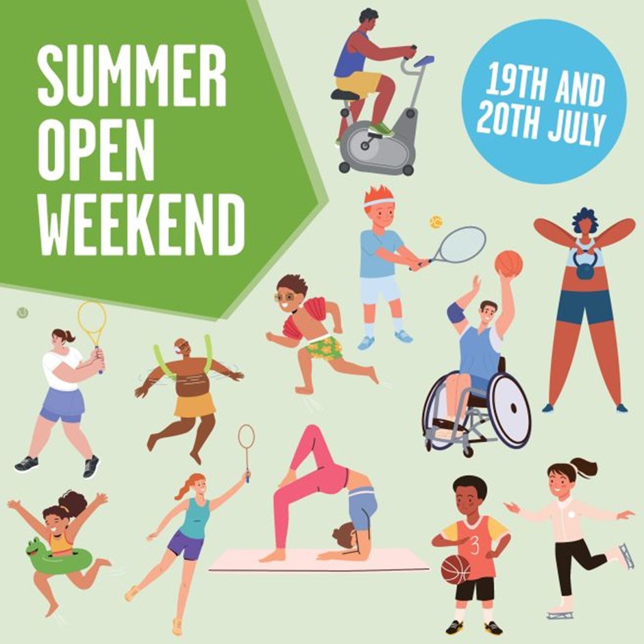 Open Weekend at Kensington Leisure Centre, this Saturday and Sunday!

Click on the link below for more information...
brnw.ch/21wUeWd
