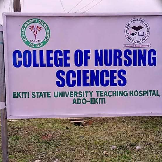ekititrends's tweet image. College of Nursing Ado-Ekiti: Former SUG President Drags Lecturer to Court.

Comrade Ibitola Akindamola, a registered nurse and former Student Union Government (SUG) President at the College of Nursing Sciences, Ekiti State Teaching Hospital (EKSUTH) in Ado Ekiti, has filed a…