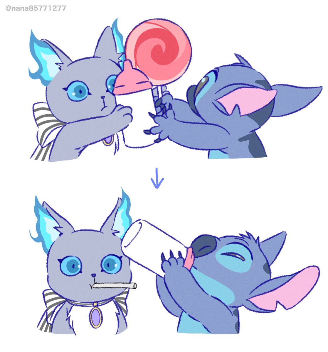 キュートでフワフワ詰め 