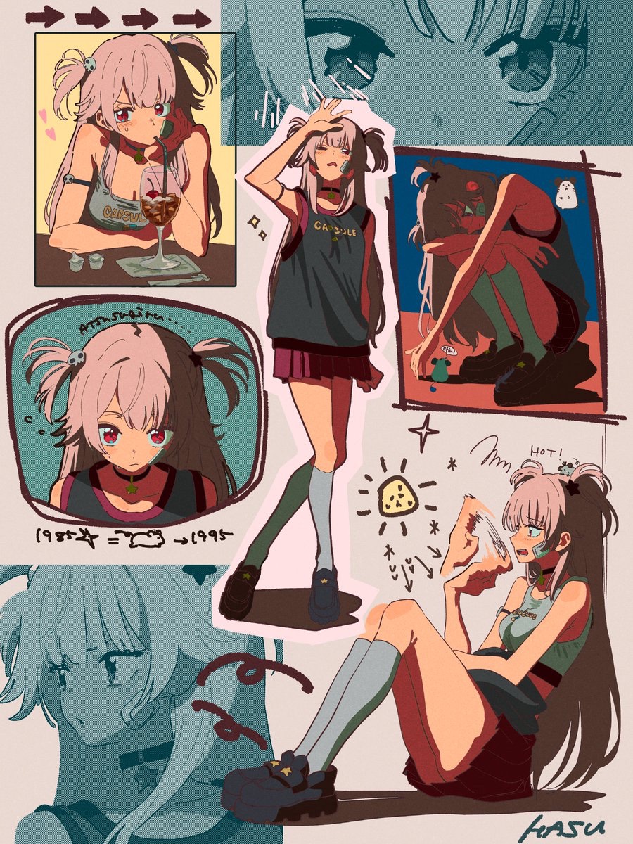Tako0980's tweet image. あっっつい