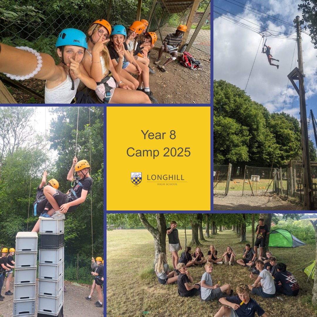 Our Year 8s are soaking up the glorious weather at camp, making unforgettable memories before heading off for their summer holidays.

#LonghillHighSchool #year8 #camp