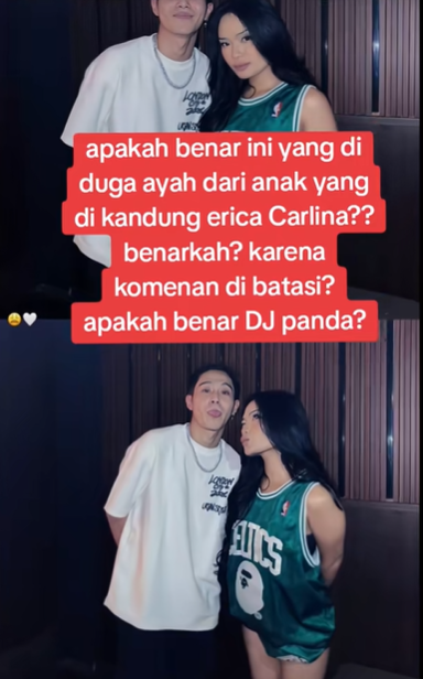 sumargoteam's tweet photo. Erika Carlina membuat pengakuan tengah hamil 9 bulan. Parahnya sang ayah dari bayi nya tak bertanggung jawab , bahkan mengancam erika !! diduga sang ayah ini adalah DJ PANDA yg pernah dekat dengan Erika sebelum berpacaran dengan Vconk https://t.co/kiwI98Qj25