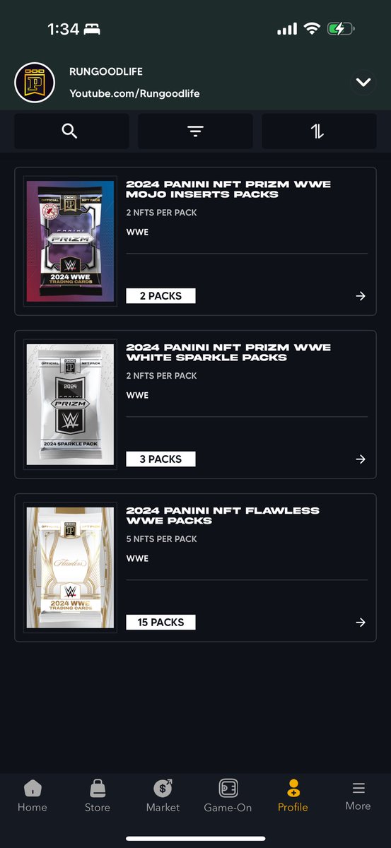 RunGoodLife's tweet image. So tempted to do a video and open some of these @PaniniAmerica Blockchain WW Flawless NFT packs. Thinking about ripping… let’s say 5 for a video.
Need @spinotronPC ‘s input and approval first. He knows more about this stuff than I ever will.
