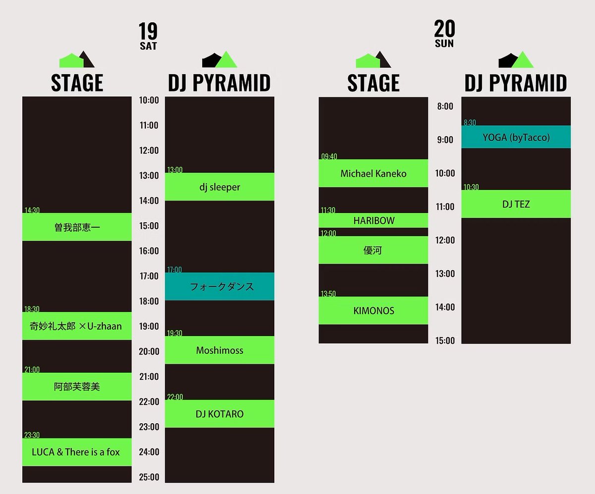 origami_PROD's tweet image. 今週末はMichael Kaneko 出演の「PYRAMID GARDEN -Beyond the Festival-」🌿
FUJI ROCK FESTIVALの“静”を象徴する場所「ピラミッドガーデン」が、1つのフェスティバルとして独立し、より深く・より広く地域と人々をつなぎます。
Michael Kaneko はDUO編成で出演します🎶🎷
🗓️ 7/20 (日)
📍…