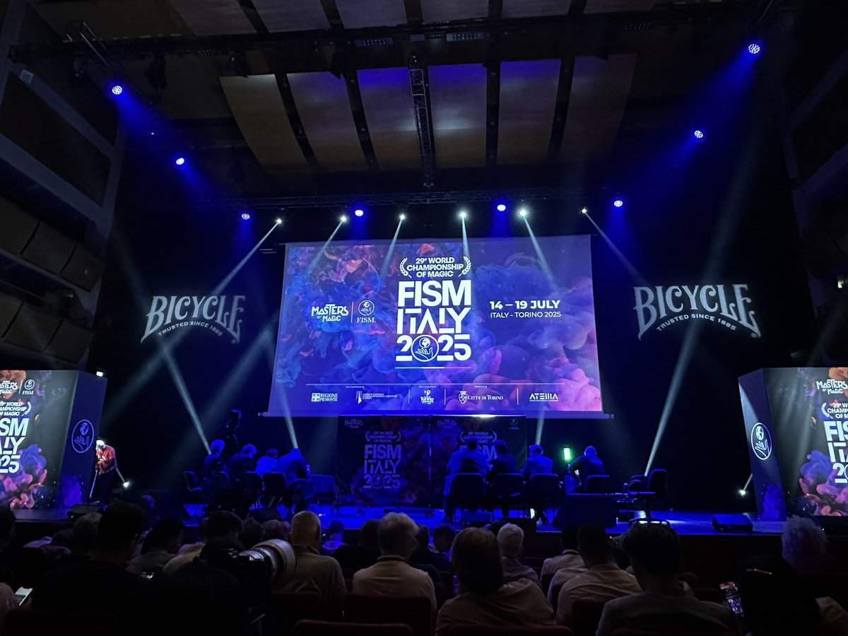 fuka_magic_'s tweet image. 🇮🇹イタリア🇮🇹
FISM2025 5日目
今日は4人の日本勢！！
頑張ってください！！