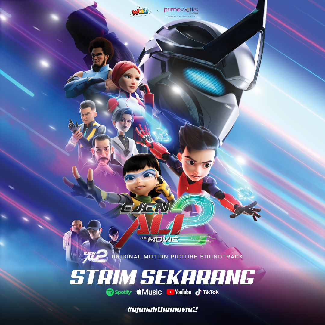 ejen_ali's tweet image. PERHATIAN EJEN ❗ 

Intel baru didedahkan! 🗃️ Dapatkan semangat dari fail audio OST #EATM2 oleh komposer Azri Yunus &amp;amp; Hakim Kamal! 🎵🔥 
Strim sekarang di Spotify, Apple Music, YouTube &amp;amp; TikTok! 🎧✨ 

#EjenAli #Soundtrack #SemangatBersama