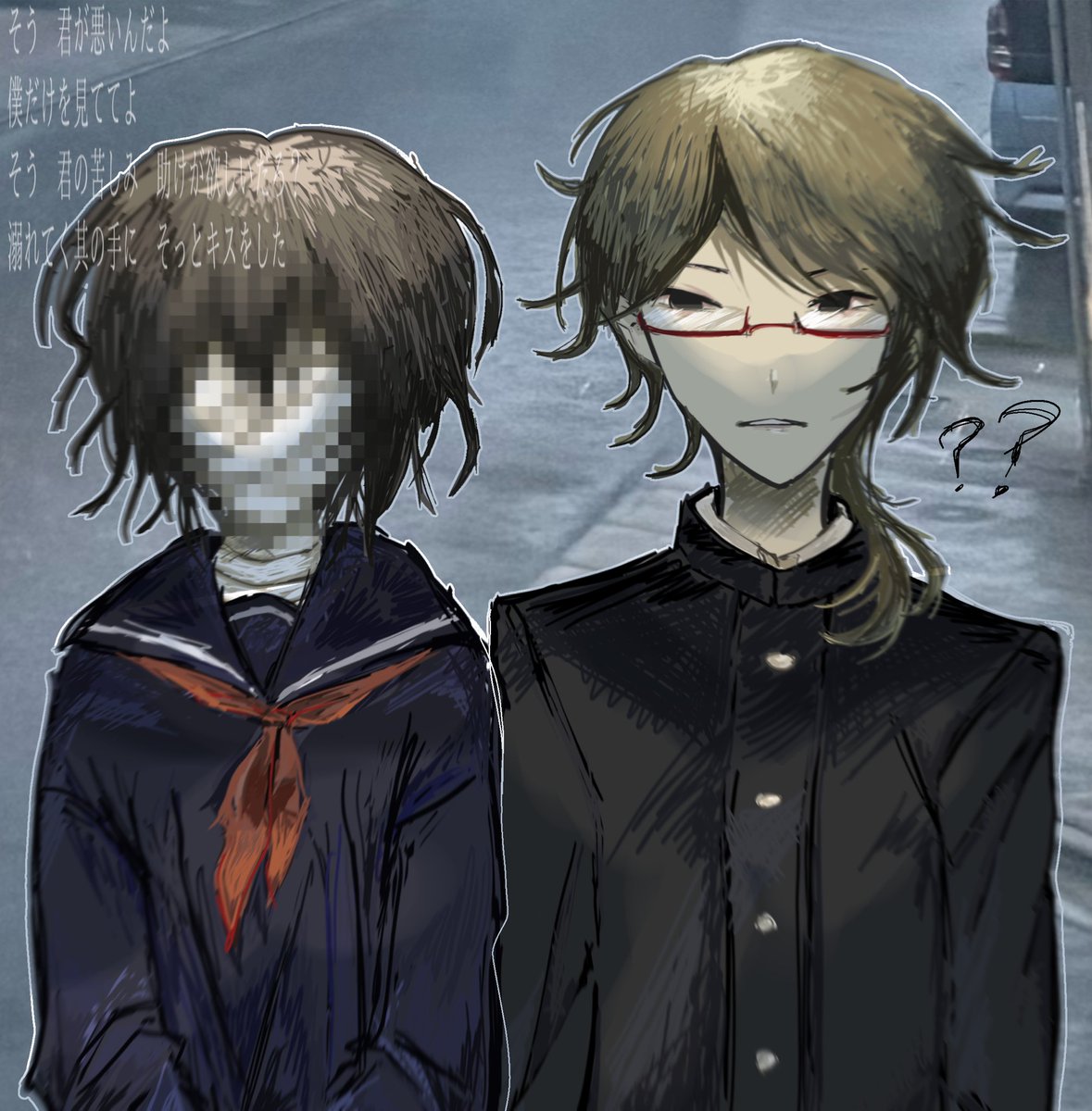 aioi_saki's tweet image. I’m sorry I don’t like how it looks drawing awkward standing poses are so boring
Kunizai art
#kunikidazai #fanart #art
