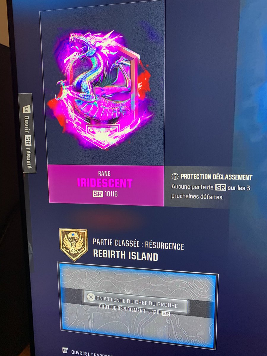 ‼️ Un boost Iridescent supplémentaire terminé en ranked Rebirth ✅

Disponible pour toutes vos demandes de boost ranked resu/BR

Plus d’infos en MP ✉️