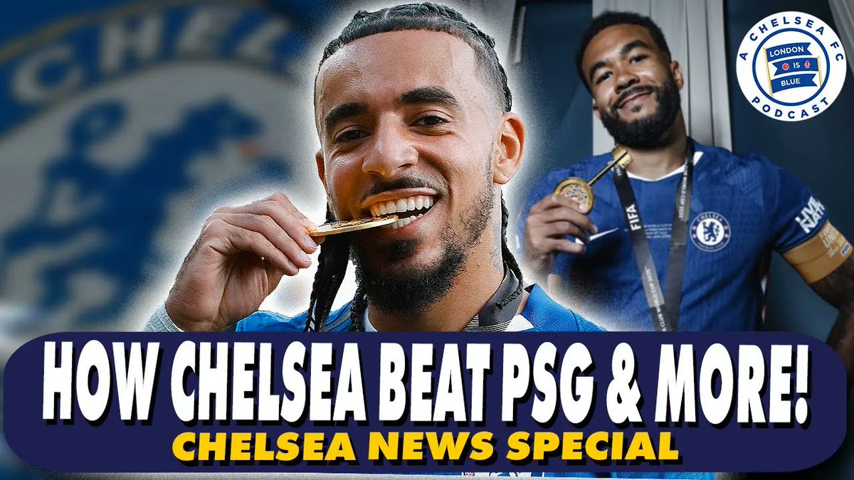 London Is Blue Podcast ⭐️⭐️ (@londonbluepod) on Twitter photo 🚨 CHELSEA 25/26: ARE BLUES READY FOR TITLE CHARGE? ft <a href="/CFCCentral3/">CFC Central</a> & Dan! 🚨
🌄 Expectations for the 25/26 season
🔧 What CFC need to better excellent 24/25 season
💶 One signing Chelsea HAVE to make
🤩 CWC recap: Neto's brilliance, Maresca's fix & more!
🎧👉 🚨 CHELSEA 25/26: ARE BLUES READY FOR TITLE CHARGE? ft <a href="/CFCCentral3/">CFC Central</a> & Dan! 🚨
🌄 Expectations for the 25/26 season
🔧 What CFC need to better excellent 24/25 season
💶 One signing Chelsea HAVE to make
🤩 CWC recap: Neto's brilliance, Maresca's fix & more!
🎧👉