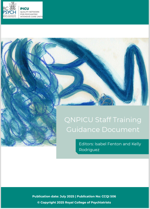 Quality Network for PICUs (@rcpsychqnpicu) on Twitter photo 📢Now available! The #QNPICU Network's Staff Training Guidance is out now 📄✨
It outlines key mandatory and desirable training areas to support PICU staff development and service delivery💪
📖 Read it here: bit.ly/3Gv1Ozy
📬 Questions? Email us ➡️ picu@rcpsych.ac.uk 📢Now available! The #QNPICU Network's Staff Training Guidance is out now 📄✨
It outlines key mandatory and desirable training areas to support PICU staff development and service delivery💪
📖 Read it here: bit.ly/3Gv1Ozy
📬 Questions? Email us ➡️ picu@rcpsych.ac.uk