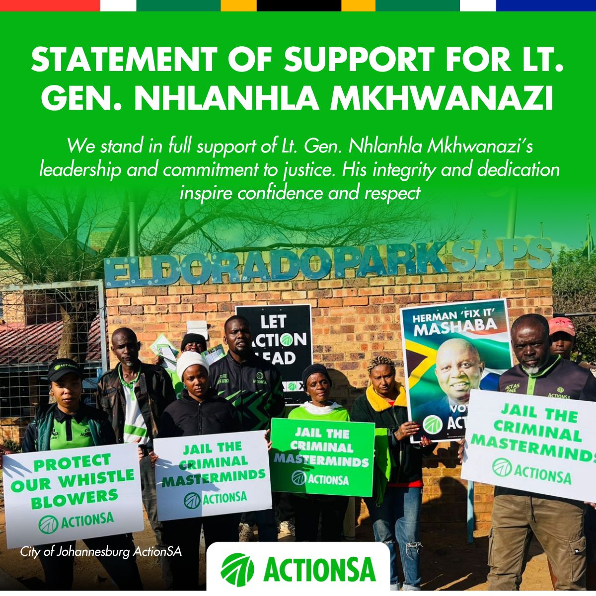 COJactionsaREC's tweet image. ActionSA Joburg support Lt. Gen. Nhlanhla Mkhwanazi
#RuleOfLaw
