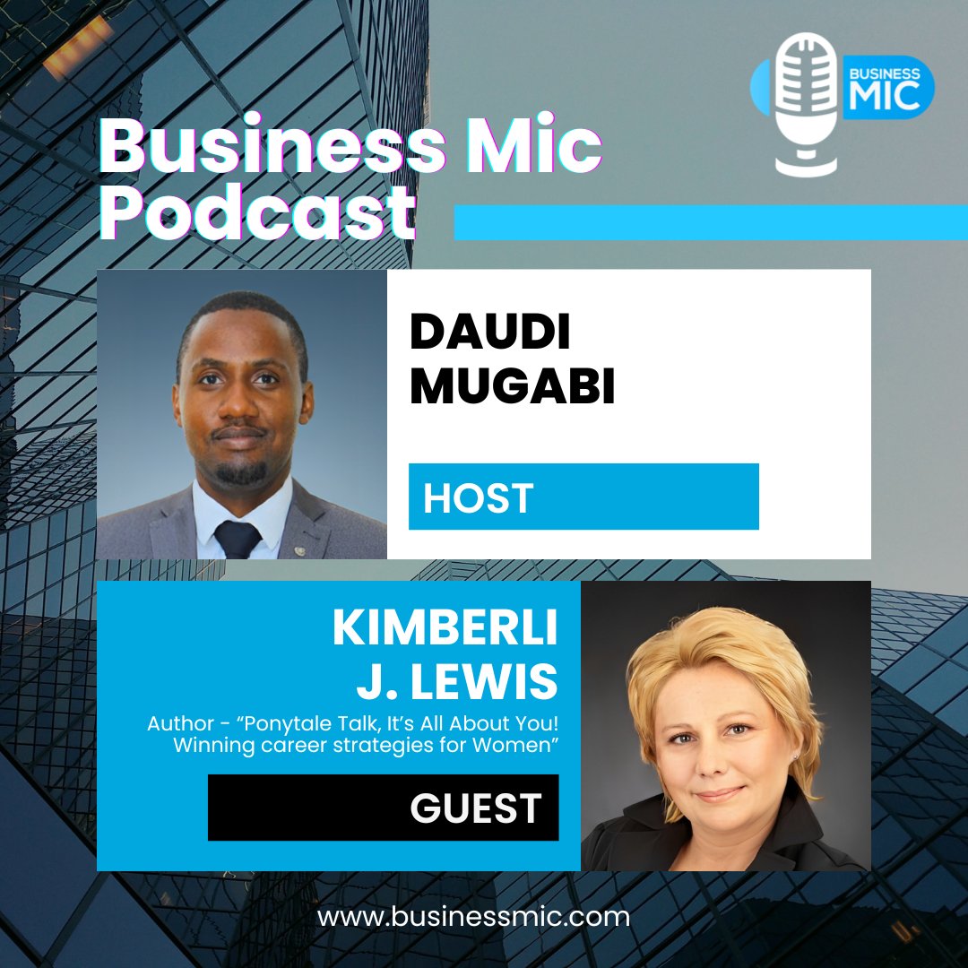 Kimberli J. Lewis, award-winning executive with 25+ years of cross-cultural leadership across 18+ countries, empowers women with winning career strategies. 🌍🏆
We discuss global leadership and her book Ponytale Talk on thriving as a woman in business.
🔗 businessmic.com/kimberli/