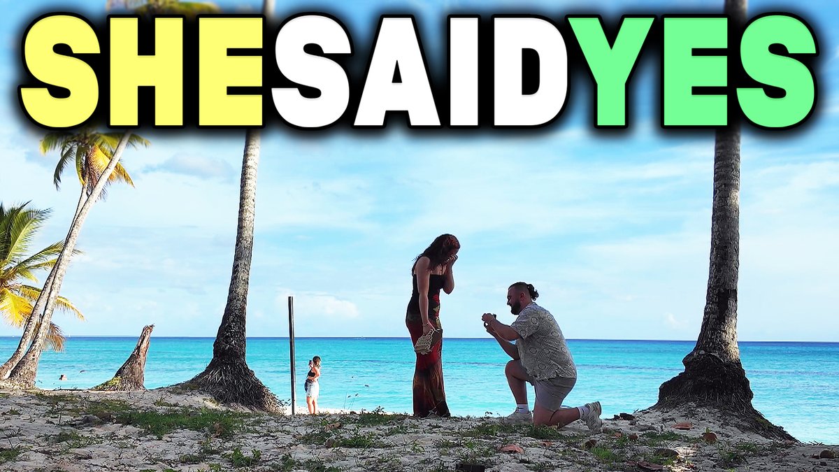 MuggoTV's tweet image. WE GOT ENGAGED!💍🌴 (Muggo Vlogs)

🔗youtu.be/mJ3lEA3ibjU🔗

In todays video I will be proposing!😁

[❤️&amp;amp;♻️ Appreciated!] #Vlog #Vlogs