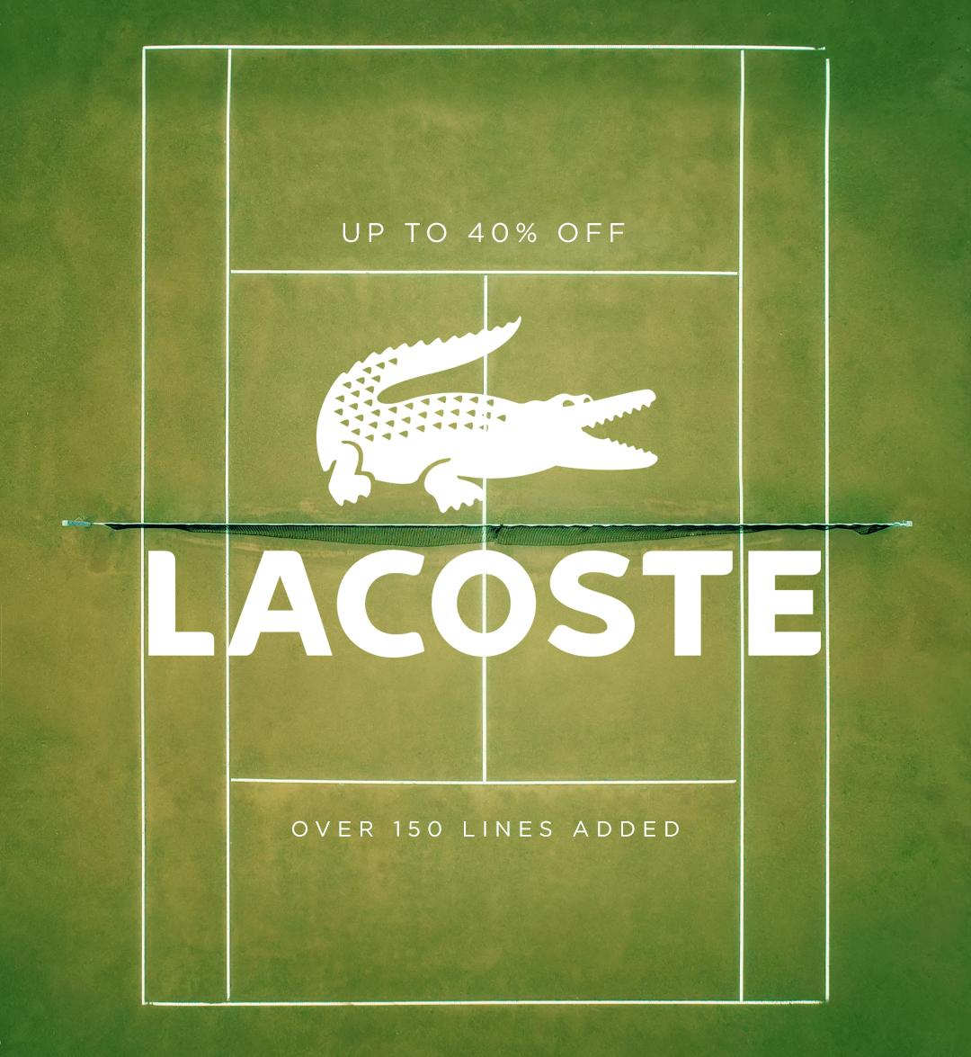 Terraces_Store's tweet image. FURTHER REDUCTIONS! 🐊
Up to 40% off Lacoste 🔗 bit.ly/lacostesale25
#terraces #sale #lacoste
#outlet #summersale #ss25