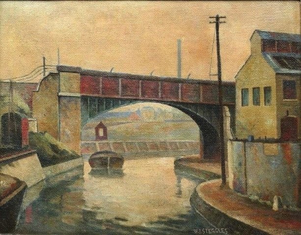 EastLndonGroup's tweet image. Yesterday, John @PaintingsLondon very kindly recommended our feed to all his followers so may I welcome all of our nearly 100 new followers: I hope you'll all enjoy seeing the Group's work & learning about them along the way . This is "Canal at Bow" by Walter Steggles from 1931