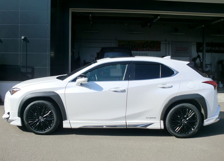 fuji_tire's tweet photo. マイカードレスアップフォトからピックアップ

レクサス／UX
ホイール：PREMIX／MER MER-X
カラー：マットブラック
サイズ：FR:7.0J-18

#LEXUSUX
#レクサスUX
#PREMIX
#ドレスアップフォト

詳細を見る
https://t.co/I5sEmPn3Np https://t.co/0ORS75KqQj