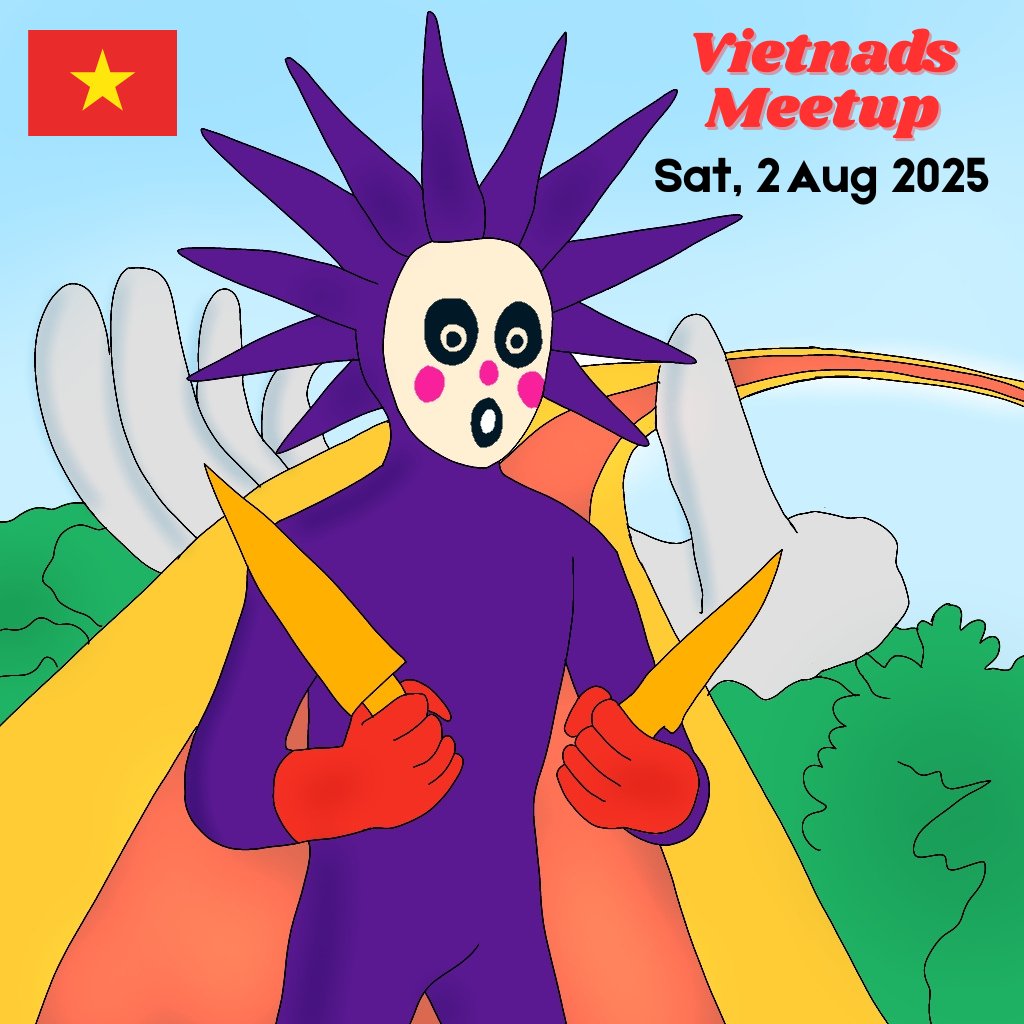 cbfrank110's tweet image. Mark your calendar
Vietnads Meetup
Aug 2, 2025
@Monad_APAC
@monad
@_thainads