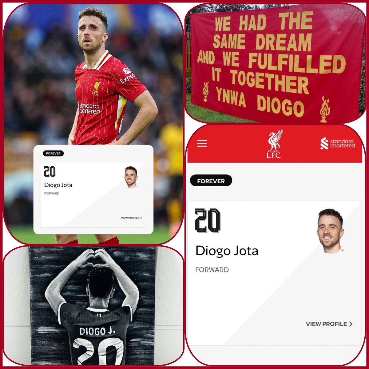 LFCRed25's tweet image. Diogo Jota has been forever immortalised on the first team section of the Liverpool FC website, under the category βπ
ππππππβ β€οΈ #LFC #Jota #YNWA
