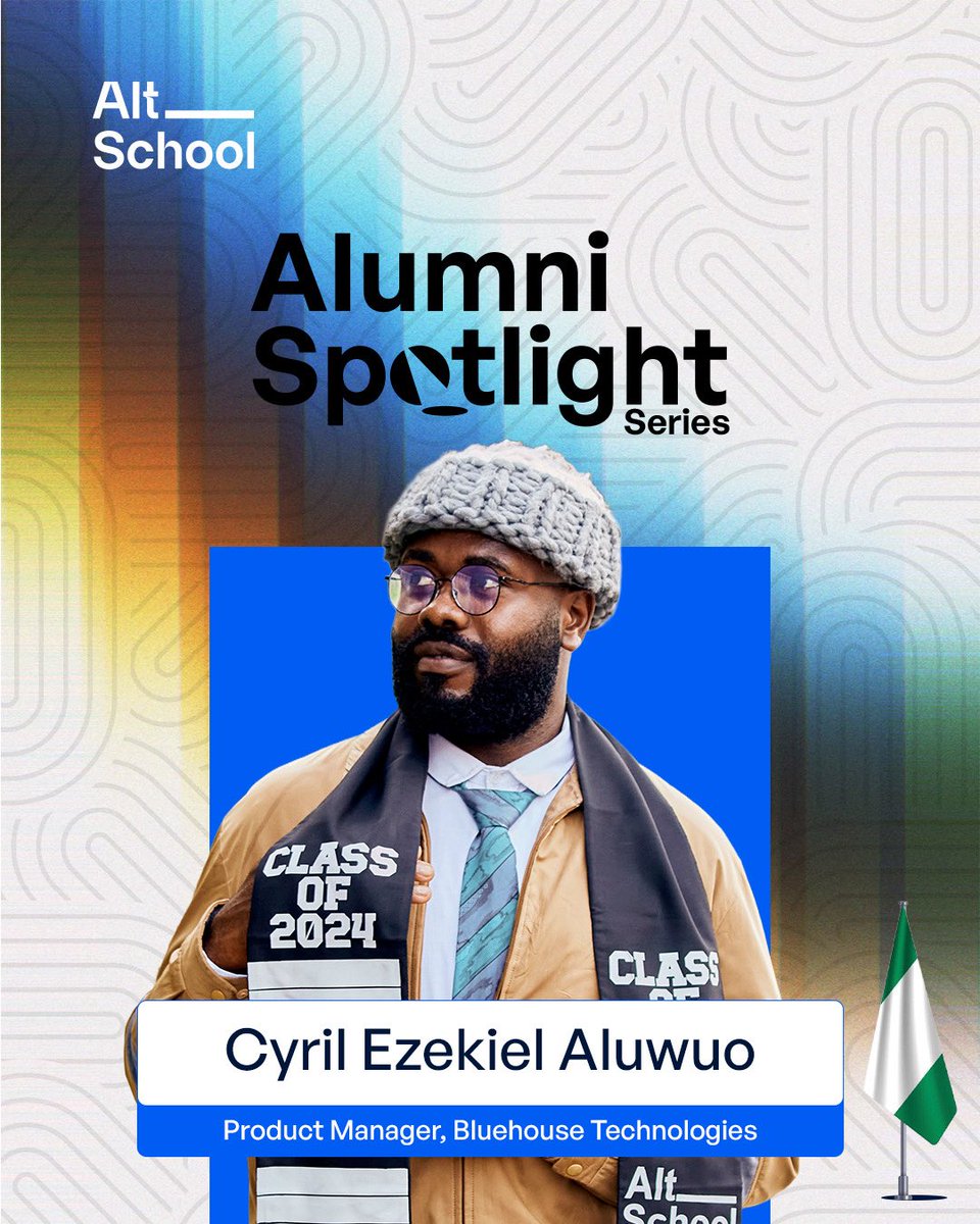 AltSchoolAfrica's tweet photo. Meet Cyril Ezekiel Aluwuo (@1emekaoc), a proud alumni of AltSchool Africa and now a Product Manager at Bluehouse Technologies!

Not only that, he also co-facilitated the second cohort of Product Managers in the recent 3MTT Empowerment Program. Talk about giving back and leveling up at the same time.

From ambition to achievement, Cyril’s story is all about growth, grit, and making things happen.

So, here’s the real question: Are you ready to start your own journey?