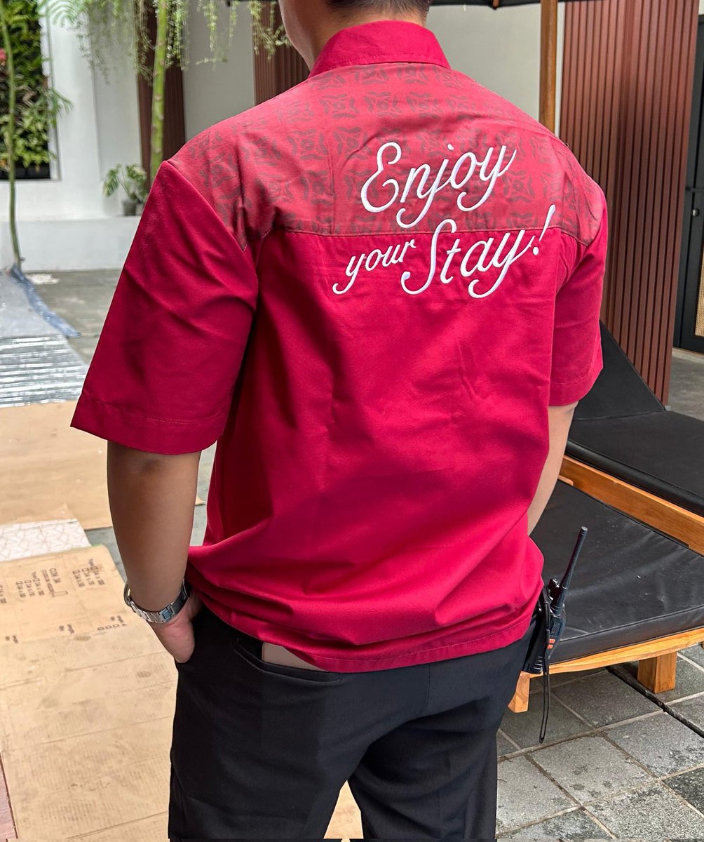 greaclogo's tweet image. Enjoy Your Stay!
Pesanan Seragam salah satu Hotel di Bandung

Mau Bikin Kaos &amp;amp; Seragam?
Greaclogo.com aja!
WA 0813-1257-7030

#BikinSeragam
#BikinKaos