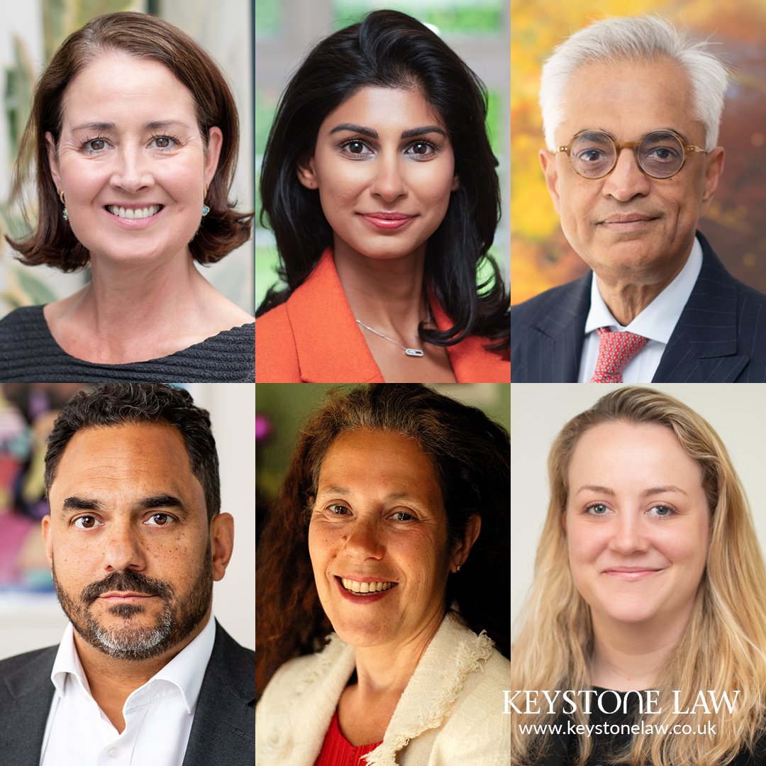 We are thrilled to welcome five partners and one consultant solicitor to Keystone! Rebecca Garner, Anouska Kapur, Deepak Manghnani, Robert Ganpatsingh, Charlotte Pollard, and Neave Maguire boost the experience and expertise of their respective teams. ow.ly/1PKN50WrGeP