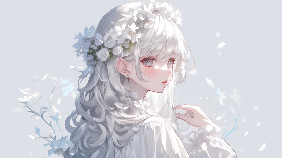 mii_AIart's tweet image. 儚い雰囲気の壁紙
第3弾です🤍🫧
よかったら使ってください🪽
#みぃの壁紙
#desksetup
#AIart
#フリーイラスト
#𝓂𝒾𝒾イラスト