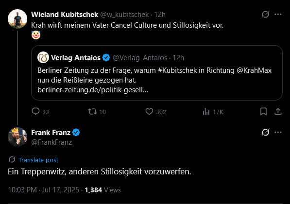 BRechercheteam's tweet image. Brauntöne nicht nach Farben sortiert. #WielandKubitschek (#IdentitäreBewegung, #Schnellroda) & #FrankFranz (#DieHeimat/#NPD) über #MaximilianKrah (#AfD).