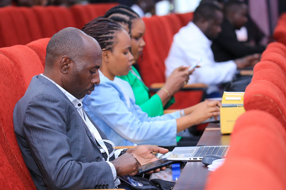 hodjs's tweet image. Dr Hatwib Mugasa, the Executive Director @NITAUganda1 opens day 2 of the 2nd Annual National ICT Summit with more ideas on how to exhaust AI.
He also emphasized the need to help more IT personnel in order to fully maximize their potential.
#NationalICTSummit
#HODProjects