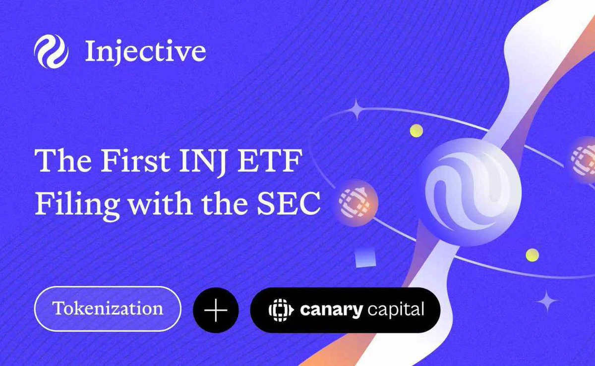 MDCrypto.inj 🥷 (@mdcryptoworld) on Twitter photo Over the past 48 hours, everyone’s been talking about the potential <a href="/injective/">Injective 🥷</a> $INJ ETF.
There’s hype, excitement, even a few memes 🐤
So I took some time to actually dig into it
Where do we stand?
What’s next?
Here’s what I found 🧵 Over the past 48 hours, everyone’s been talking about the potential <a href="/injective/">Injective 🥷</a> $INJ ETF.
There’s hype, excitement, even a few memes 🐤
So I took some time to actually dig into it
Where do we stand?
What’s next?
Here’s what I found 🧵