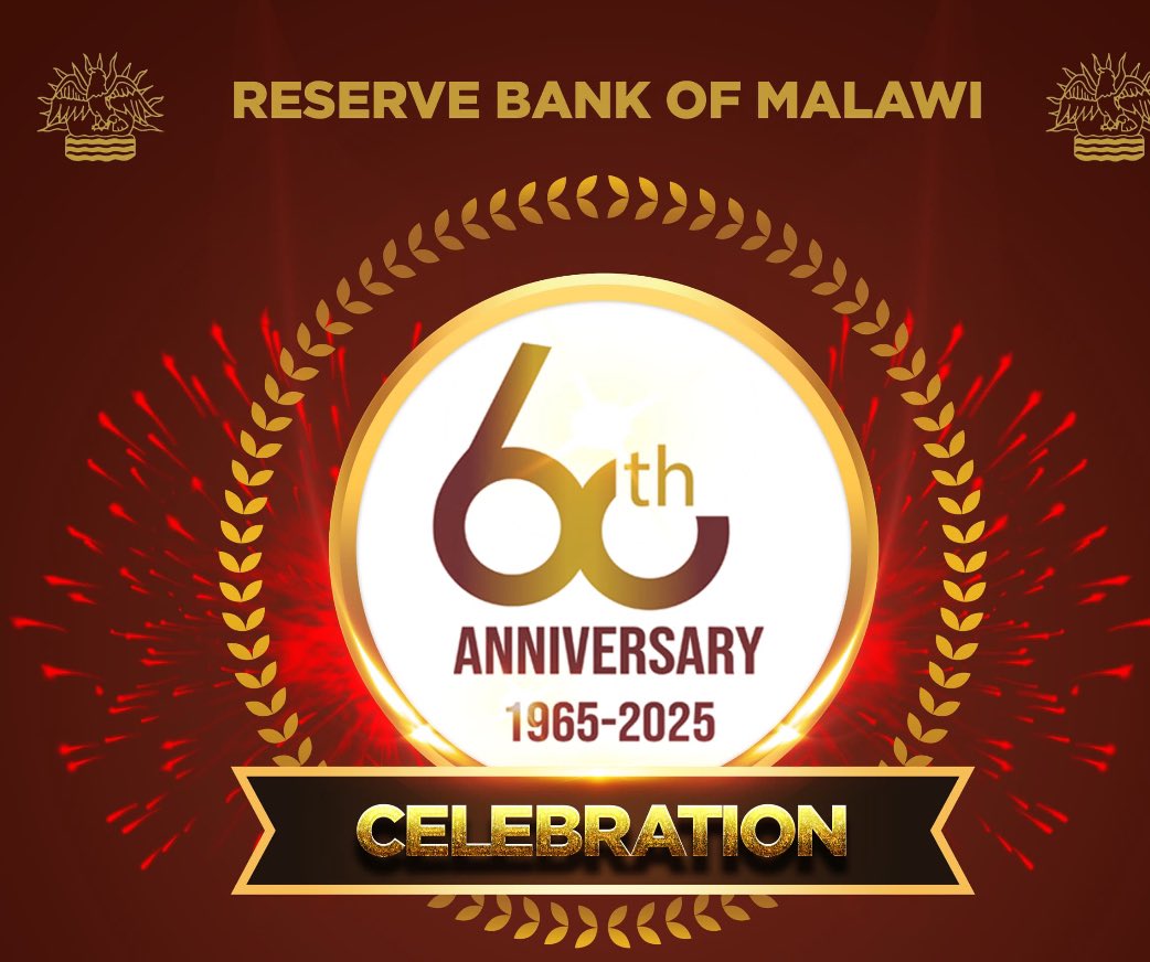 🎉 RBM celebrates 60 years of service to Malawi! 🇲🇼
Today we mark this milestone with an Economic Symposium at the BICC in Lilongwe — reflecting on our journey and shaping the future.
#RBMAt60 #MalawiEconomy #RBM60YearsofExcellence