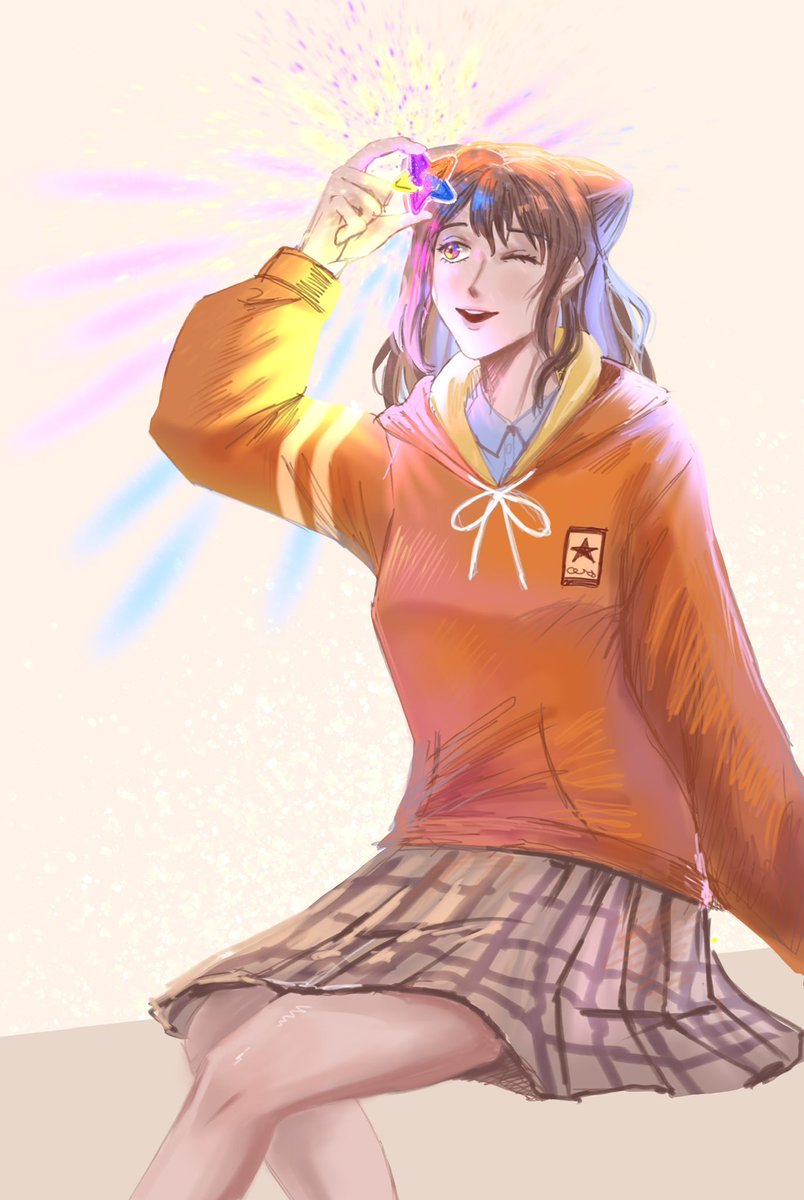 evilpancakess's tweet image. some recent works, I got back into bandori and finished watching cephalopod game
