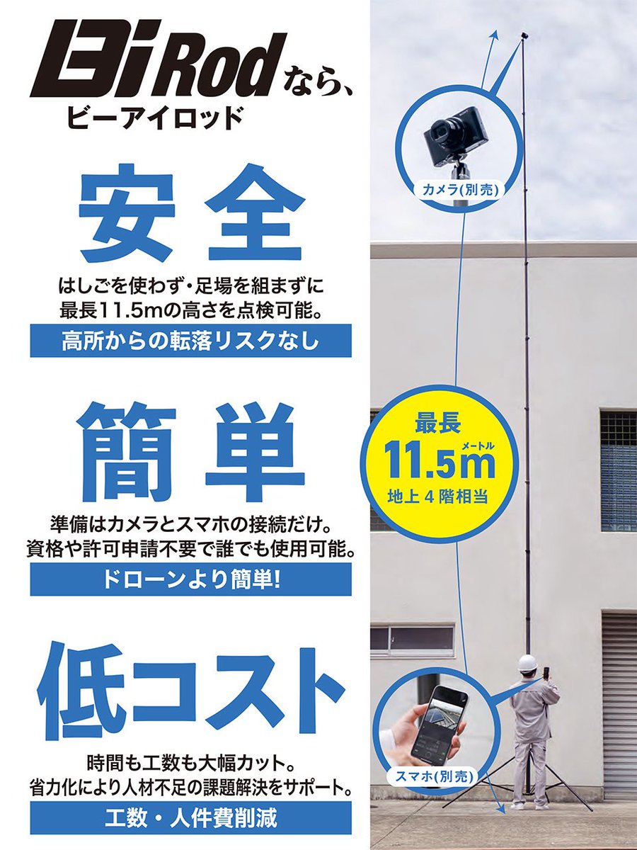 Bi Rod(ビーアイロッド) tweet media